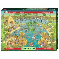 Puzzel African Habitat 1000 st.Heye 29639