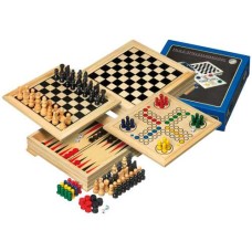 Houten spellen cassette 4-in-1 20x20 cm
* levertijd onbekend *